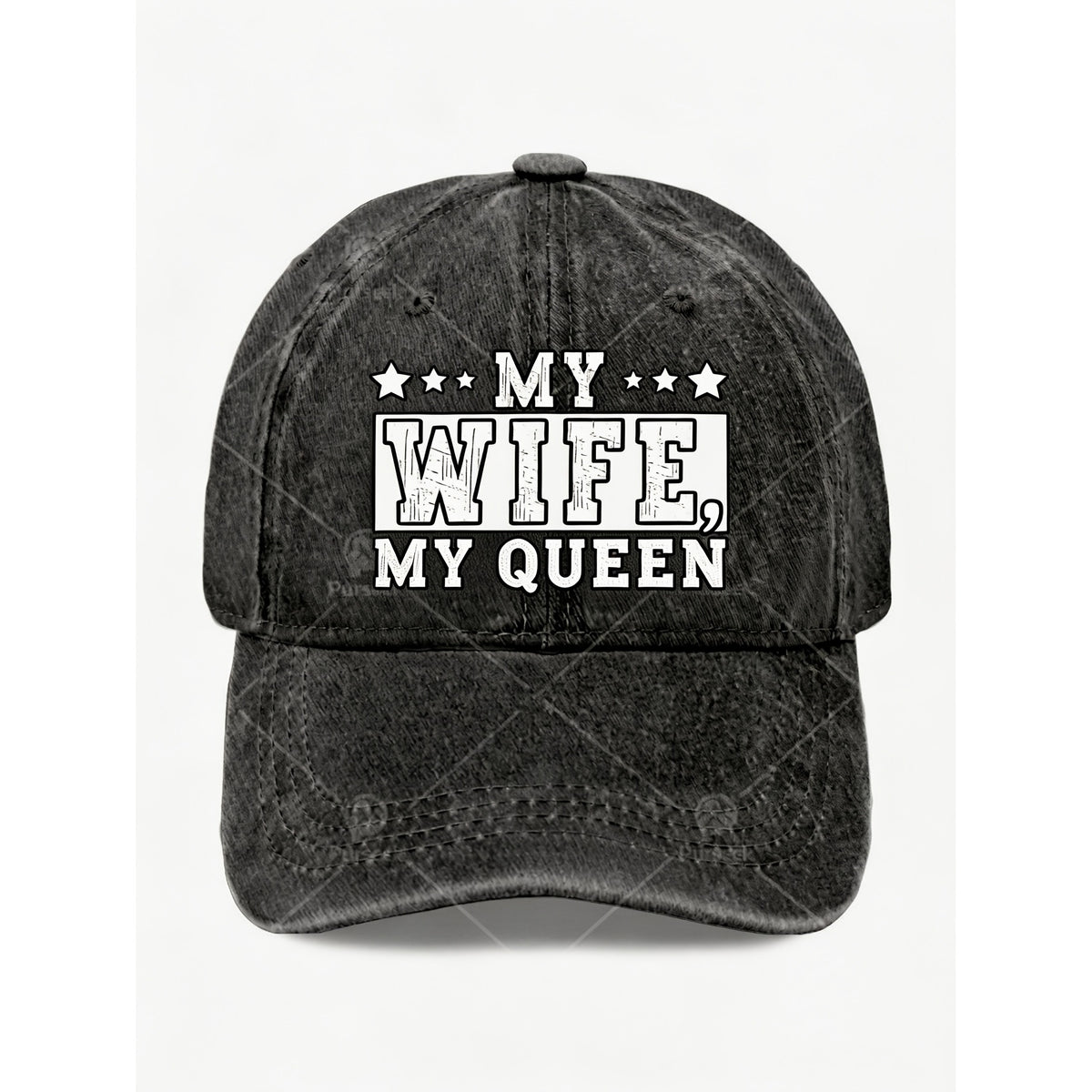 My Wife My Queen Vintage Baseball Cap for Men Women Casual Street Style Anniversary Gift