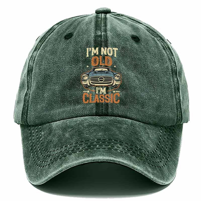 Retro Baseball Cap with Vintage Car Design, Perfect for Casual Attire And Embracing The Retro Trend.