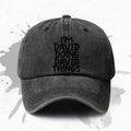 1P 1pc, Adjustable Baseball Cap with " Print," Lightweight Printed Women's Hat, "fashionable and Trendy" Men's Trendy Cap, an Ideal Gift for Weddings, Parties, and Birthdays, Perfectly Complements Various Occasions, Showcasing Individual Style.