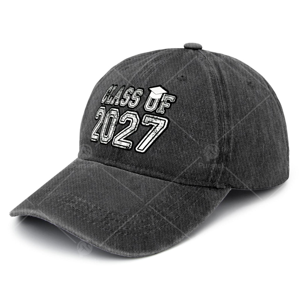 2027 Graduates Retro Baseball Cap - Vintage Unisex Graduation Gift Suitable for &, Machine Washable Cap with Pull String Closure, Retro for Prom, Graduation Parties, Events - Comfortable Cap for 2027 Year-Round