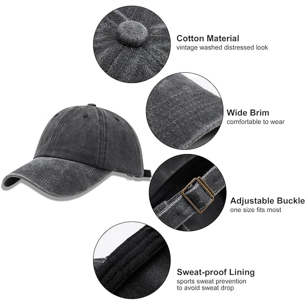 1pc Fun Slogan Baseball Cap, Unisex Vintage Adjustable Neutral Hat with The Words "I Won'T Give Up But I'Ll Keep Grumbling", Vintage Wash End, Suitable for Outdoor Activities, Daily Casual Wear, And As a Gift for Friends