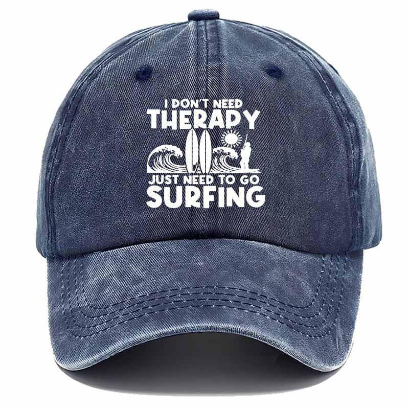 Sports Baseball Cap, Surfboard with Wave And Sun Patterns, A Must-Have for Summer Beach Surfers