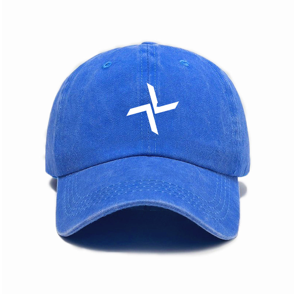 1 Top Water Washed Old Printed Baseball Cap Adult Versatile Easy Windmill Print Washed Old Soft Top Sunshade Baseball Cap Men And Women Fashion Universal Baseball Cap