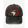 Vintage Wolf Graphic No More Silence Hat for Men Women Cool Street Style Cap for Casual Anniversary Gift