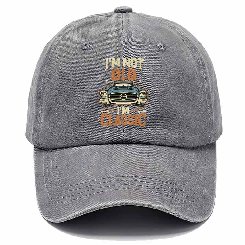 Retro Baseball Cap with Vintage Car Design, Perfect for Casual Attire And Embracing The Retro Trend.