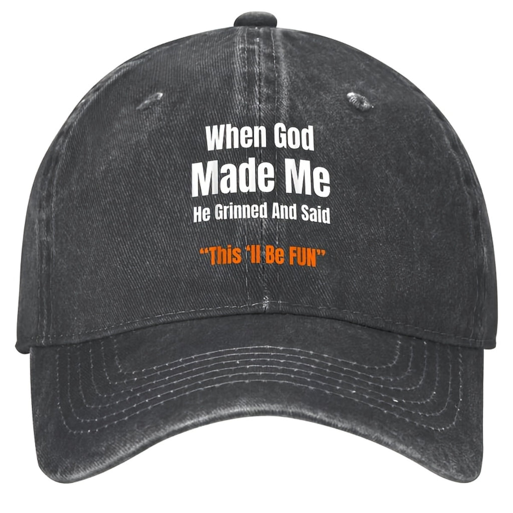 Unisex Retro Baseball Cap Suitable for Tennis & Skateboarding - Adjustable Pull-String Snapback Hat with Face, Matching Couple Caps, Machine Washable Washed Cap for Men & Women, American Vintage Style for & Daily Wear