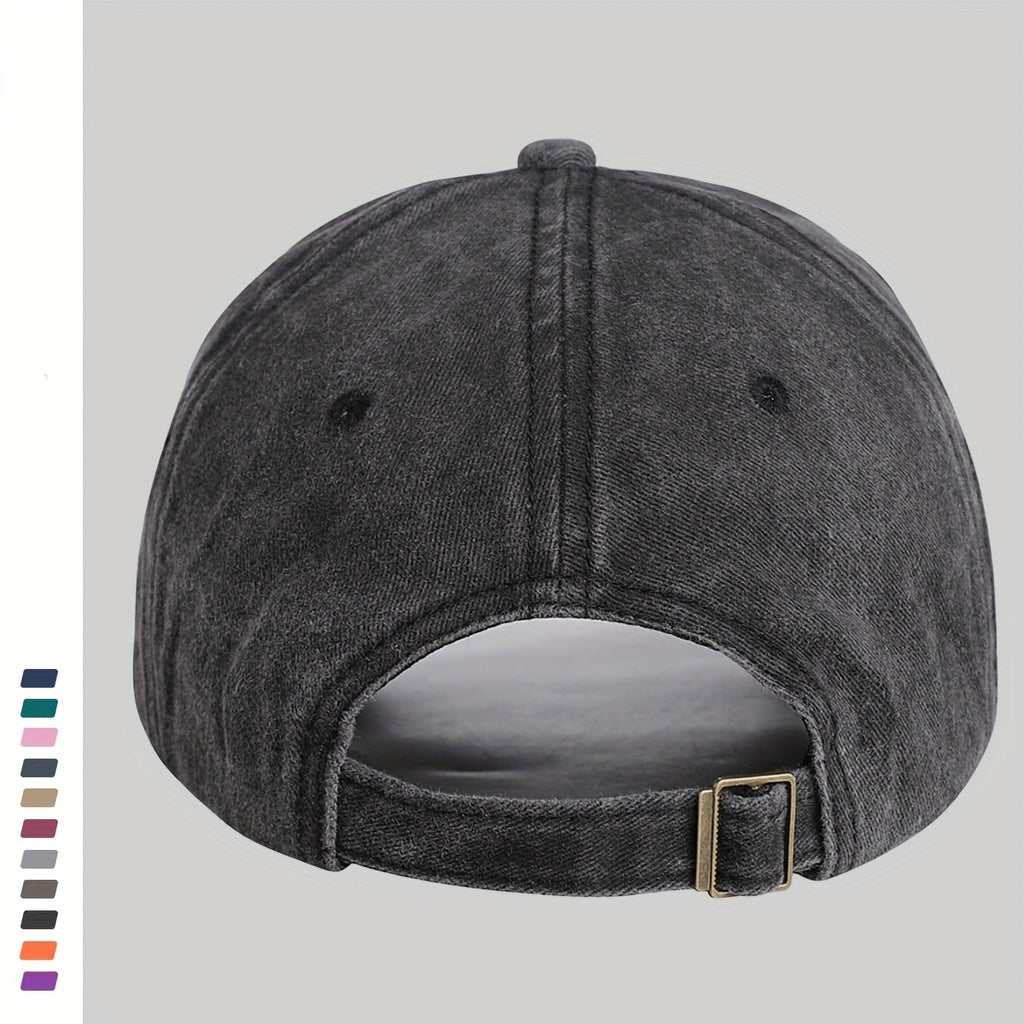 A Unisex, Stylish, and Versatile Printed "YOU CAN'T SCARE ME" Baseball Cap. This Classic Vintage-washed Outdoor Lightweight Curved-brim Hat Is Also Known as a Trucker Cap. Suitable for Casual Occasions Like Outdoor Vacations, Travel, and Camping
