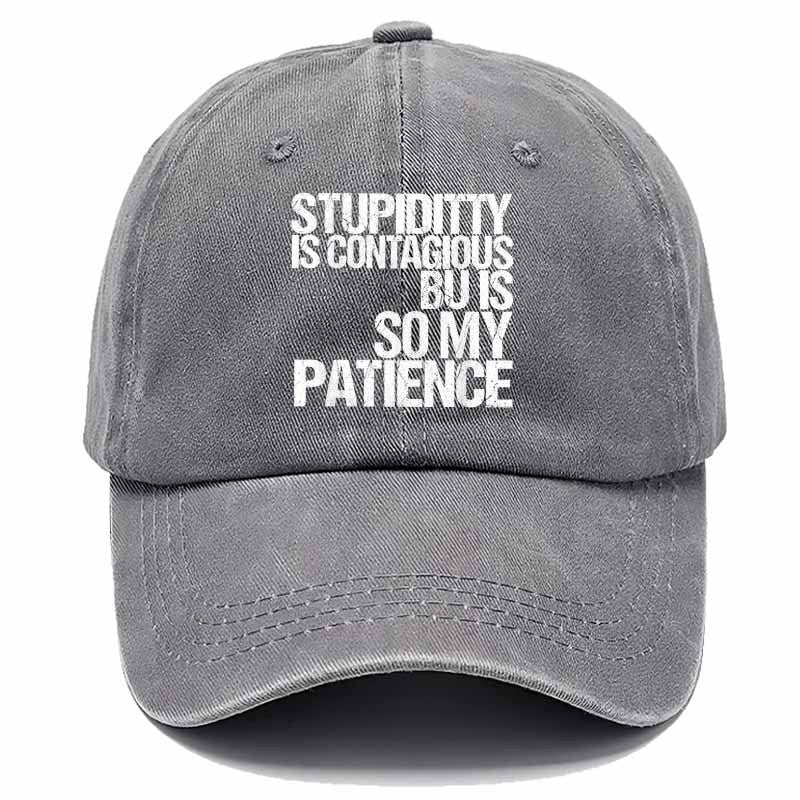 A Trendy Baseball Cap with White Letters on a Dark Background, Perfect for Street Style And Personal Expression