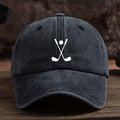 A Stylish And Versatile Golf Club Printed Baseball Cap, Perfect for Outdoor Activities And Trendy Looks
