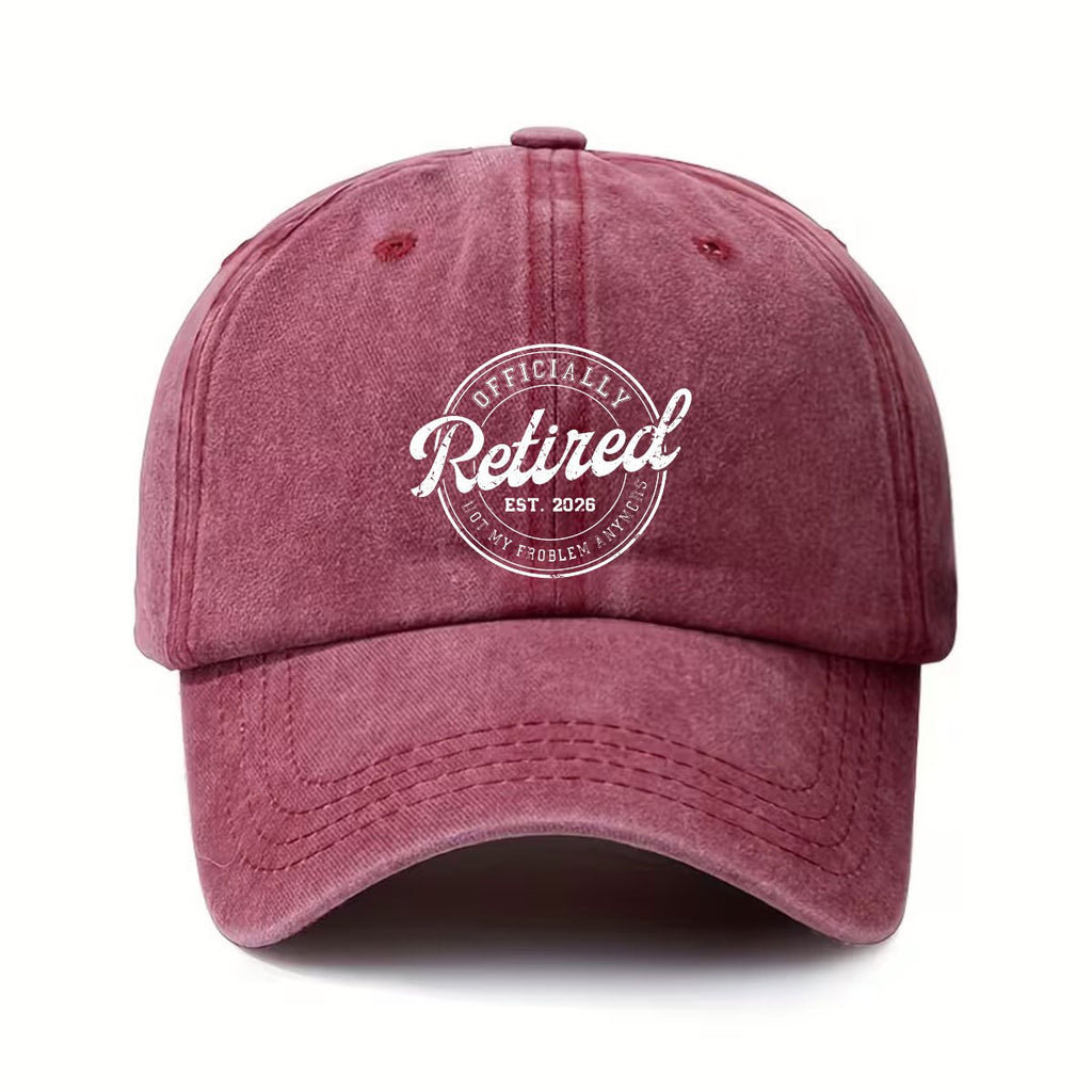 Unisex Retirement Hat 2026 Retired 2026 Is No Longer My Business Vintage Trucker Hat