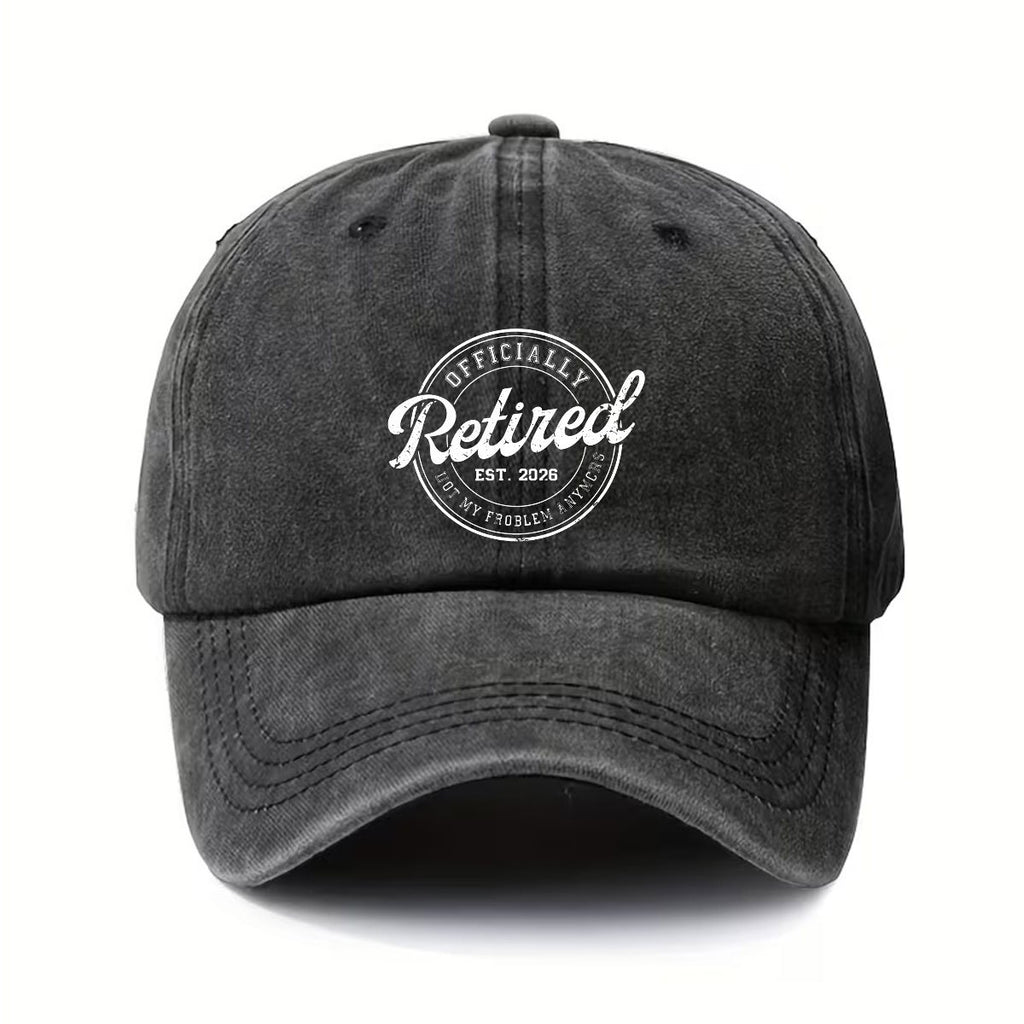 Unisex Retirement Hat 2026 Retired 2026 Is No Longer My Business Vintage Trucker Hat