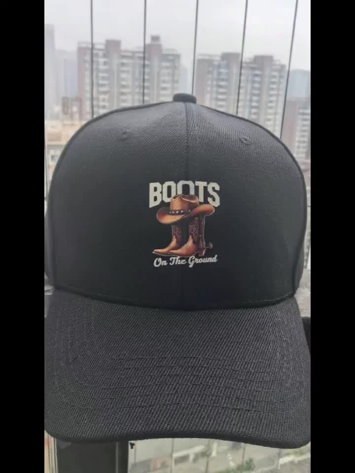 Unisex Washed Distressed Baseball Cap Printed Dad Hat Breathable Adjustable Sun Hat Suitable for Both Men And Women
