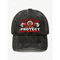 Silent No More Protect Our Community Graphic Hat Vintage Unisex Casual Street Style Anniversary Gift