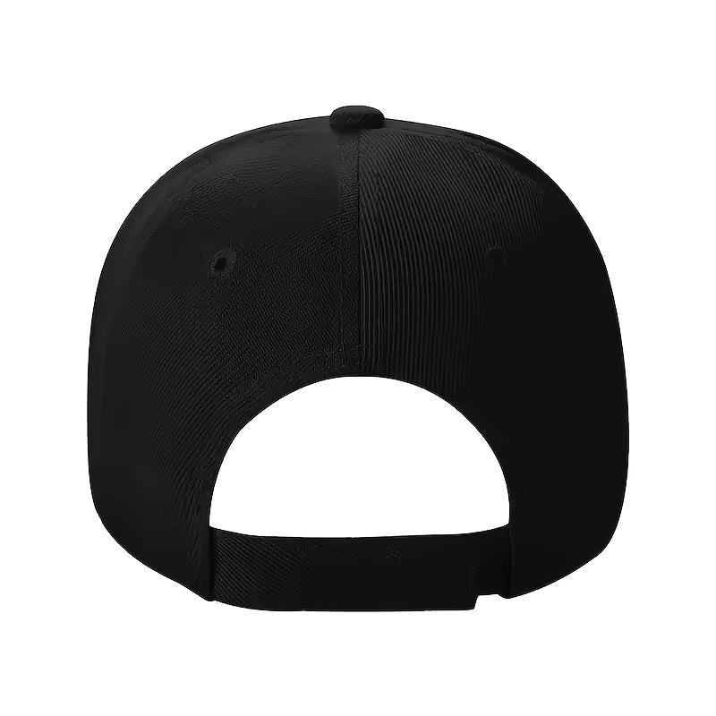 Adjustable Unisex Sandwich Brim Baseball Cap with Sandwich Brim & Buckle Closure - Machine Washable Suitable for Halloween, Christmas Parties, Daily Outdoor Wear, Suitable for and, Holiday Gift for Daily Use