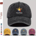 Retro Urban Star Print Baseball Cap - Filipino Special Pattern Breathable Adjustable Unisex Beach Hat | Essential for City Riders, Skaters, And Campers | Ideal Gift for Teenagers And Adults, 1pc