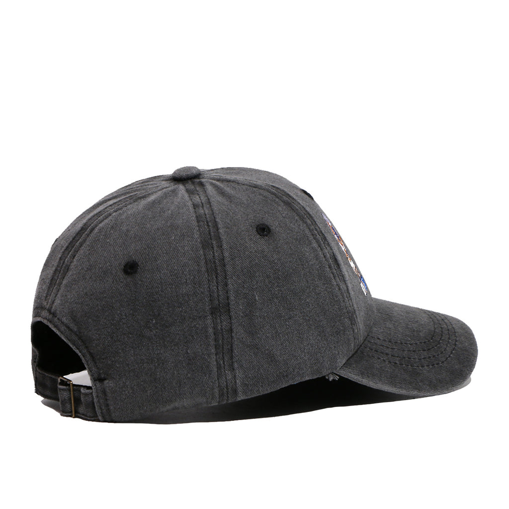 1pc Astronaut Skateboard Print Baseball Cap, Trendy Individual Sun Hat, Fashionable Cool Breathable Unisex Duckbill Cap, Adjustable Size Street Hip-Hop Hat, Outdoor Travel Sunshade Hat Suitable for Skateboarding, Street Dance, Camping