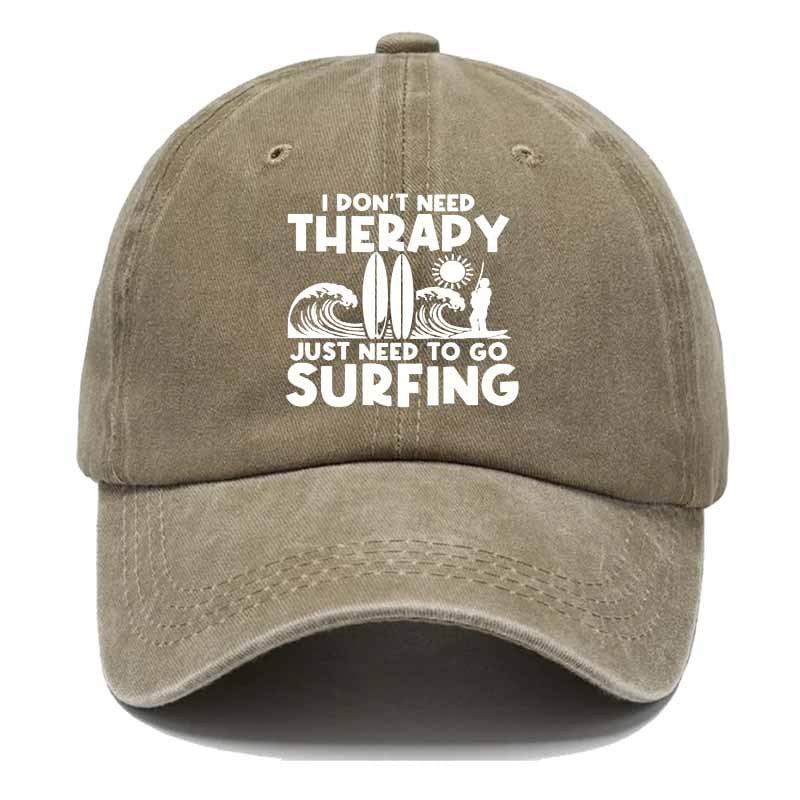 Sports Baseball Cap, Surfboard with Wave And Sun Patterns, A Must-Have for Summer Beach Surfers