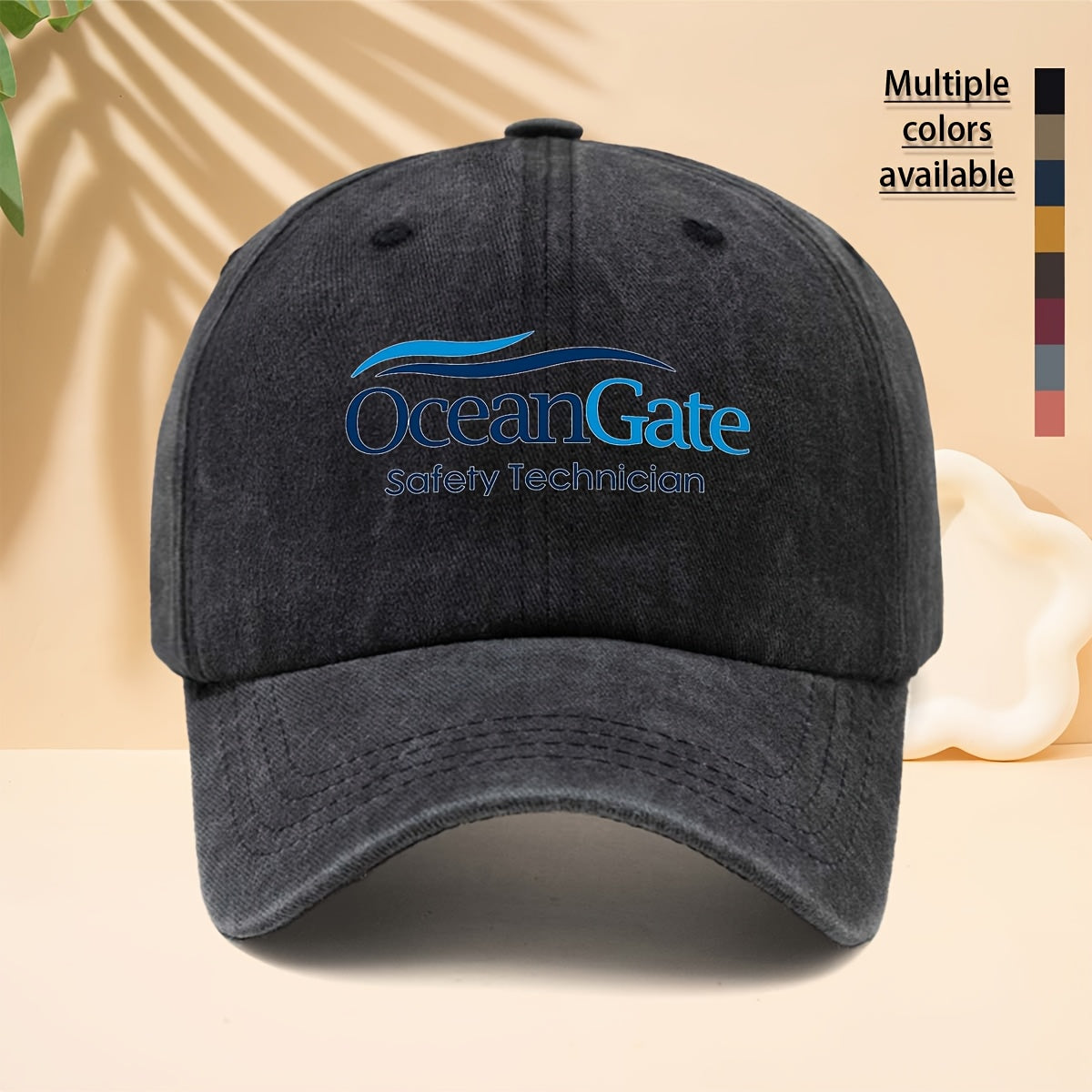 OanGate Security Technician Vintage Washed Baseball Cap, Internet Meme Culture Curved Brim Hat, Trucker Hat for Men and Women, Unisex  Trendy Hip-Hop Hat, Designed to Play on Memes to Showcase Personality, Suitable for Streetwear and Casual Outfits