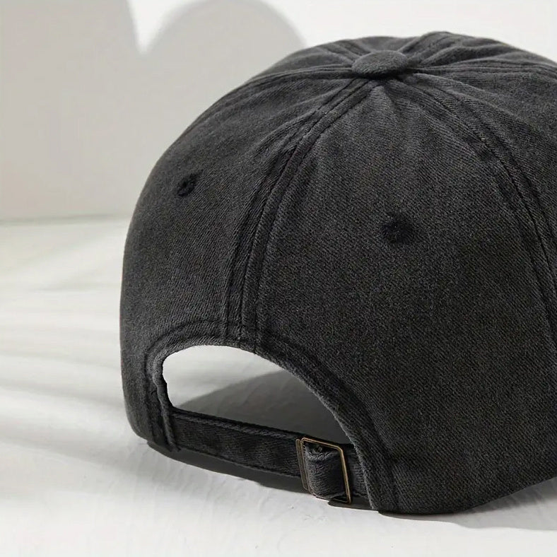 1pc Washi Tape Printed Cap, Men's Casual Hat, Women's Everyday Hat, Fashion Dad Hat, Breathable Baseball Cap, Adjustable Hat, Suitable for Outdoor Activities and Parties, All-Season Style